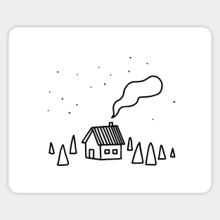 Cabin in the Woods Sticker